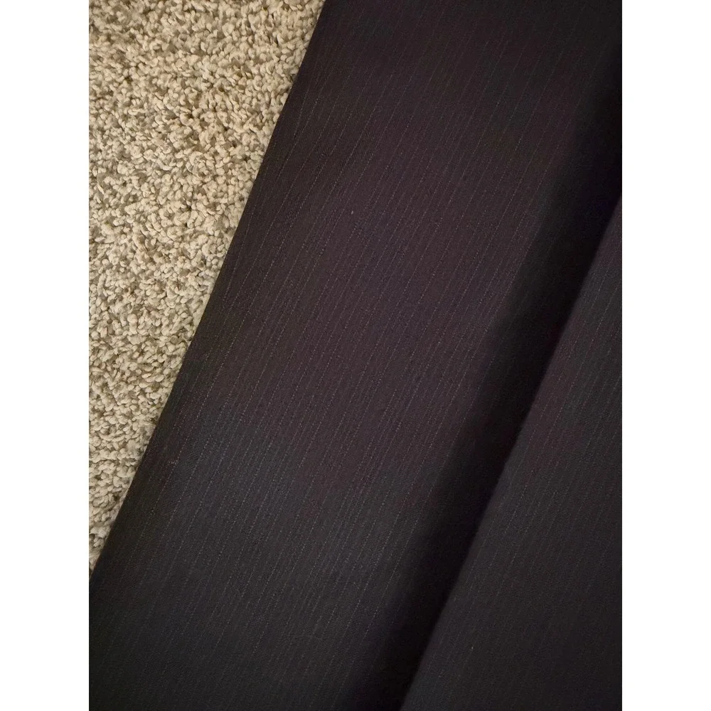 Banana Republic Mens 100% Wool Classic Fit Pinstripe‎ Dress Pants Navy 36x30 NEW
